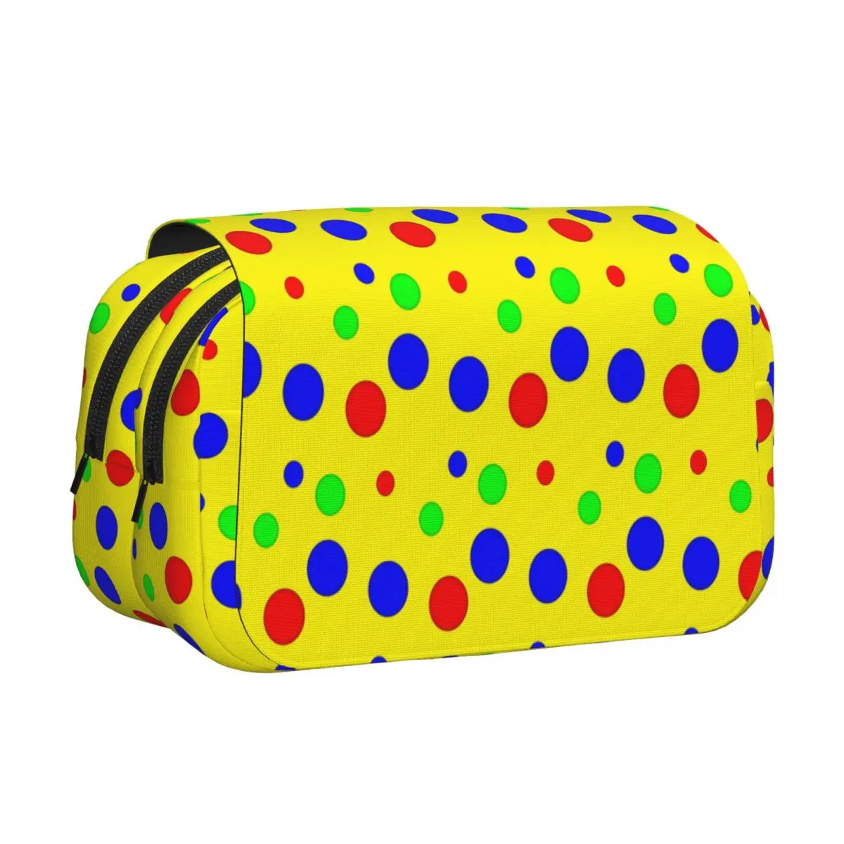 Spotty Bag Mr Tumble's Spotty Pencil Cases Pencil Pouch Hard Shell Leather Large Storage Pen Box Pencil Bag for Students School