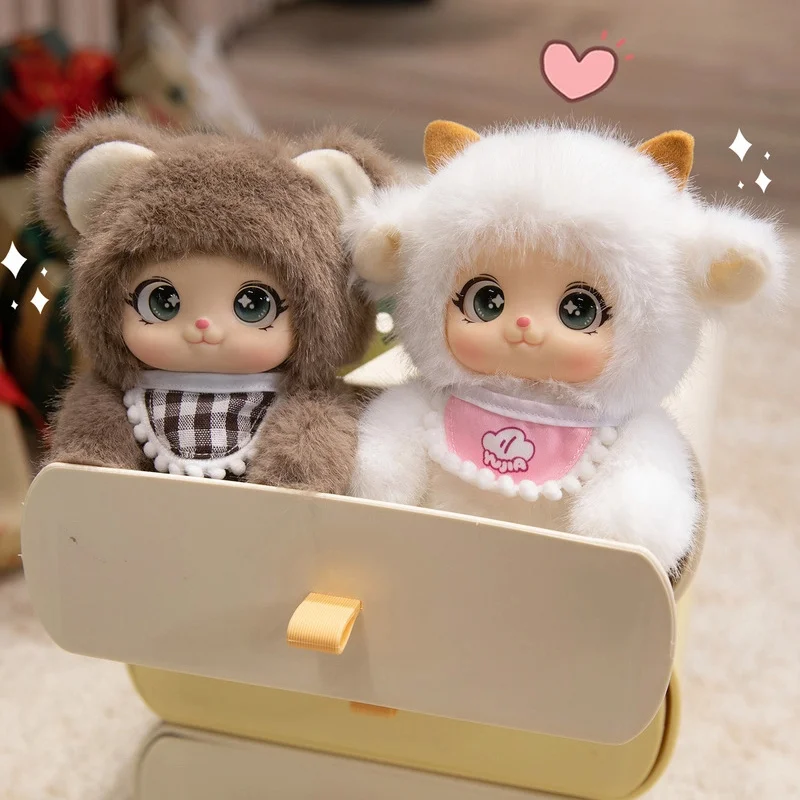 ใหม่ไวนิลตุ๊กตาของเล่นพวงกุญแจฟองน้ําตุ๊กตาหมีจี้น่ารักแกะสัตว์ตุ๊กตากระเป๋าเป้สะพายหลัง Pvc ตุ๊กตาพวงกุญแจจี้คริสต์มาสของขวัญ