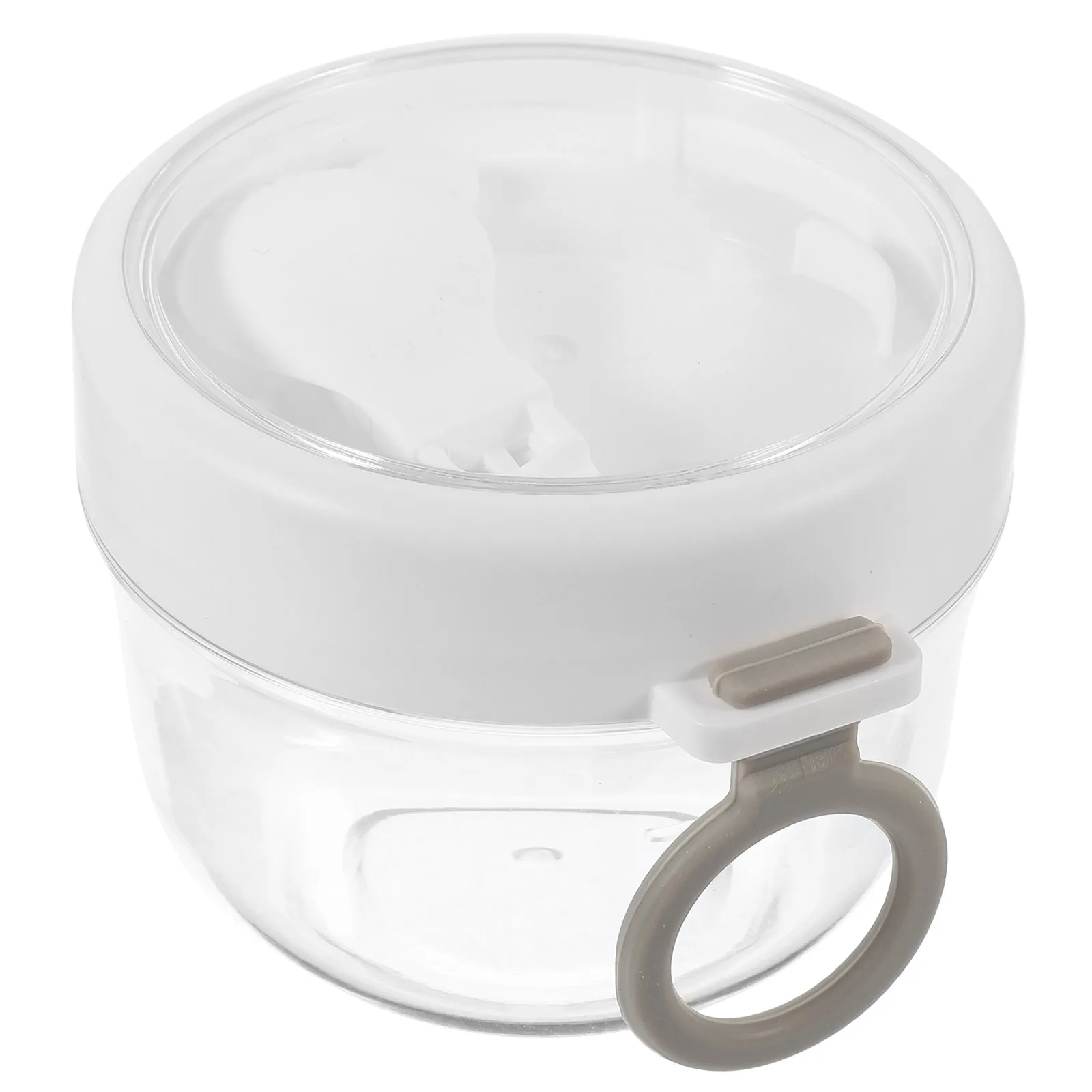 

Portable Breakfast Cup Blue Color Yogurt Container for Overnight Oats Leak Proof Travel Mason Jars Storage Household