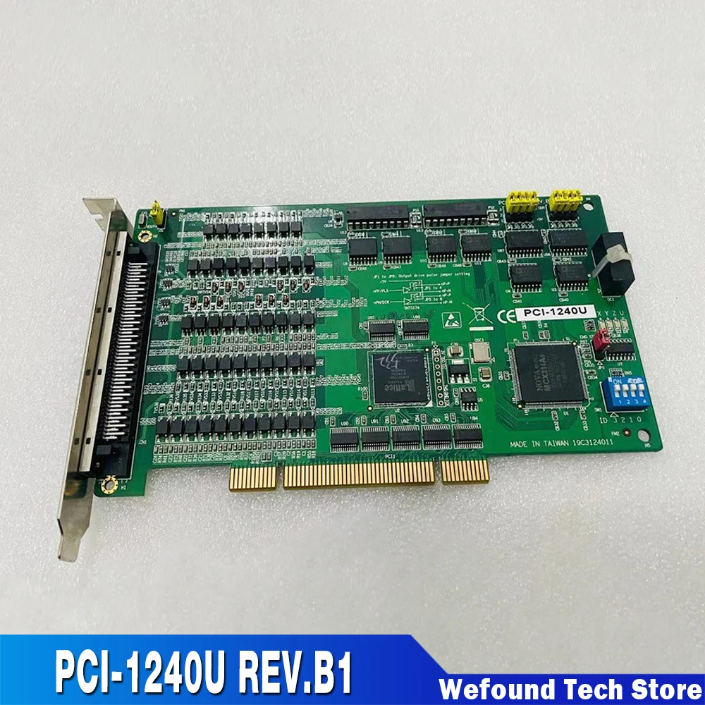 For Advantech Step/pulse Servo Motion Control Card PCI-1240U REV.B1