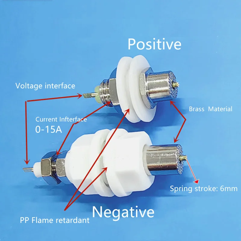 18650 Four-Point Probe Battery Test Stand Pin Lithium Battery Internal Resistance Test Needle Capacity Test Battery Probe