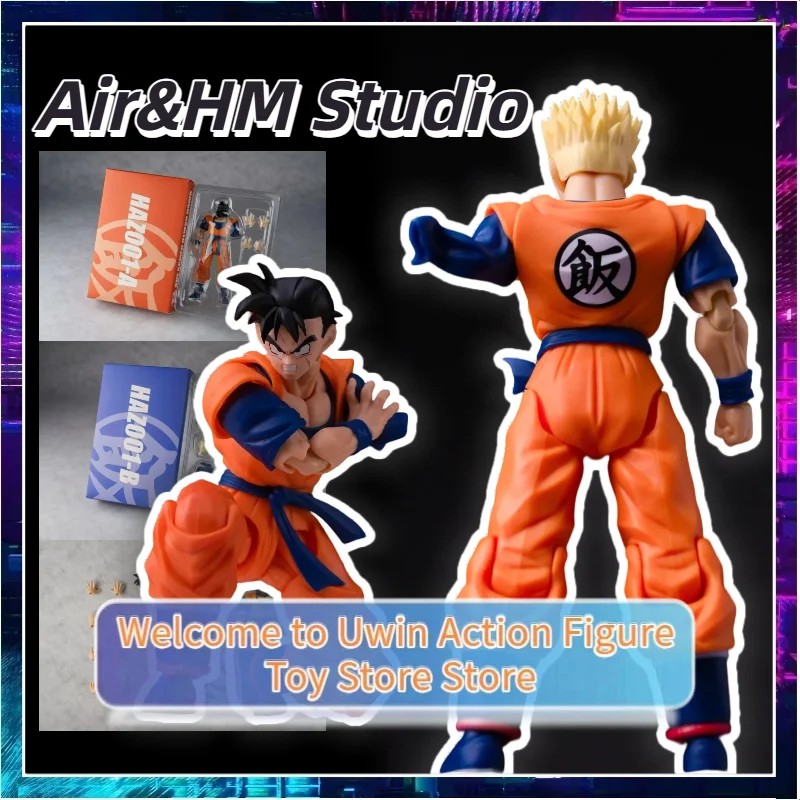 

[18Hours Shipping] HA & HM AIR Studio Dragon Ball Desperate Warrior Broken Arm Gohan 1/12 Scale Action Figure Collection Gifts