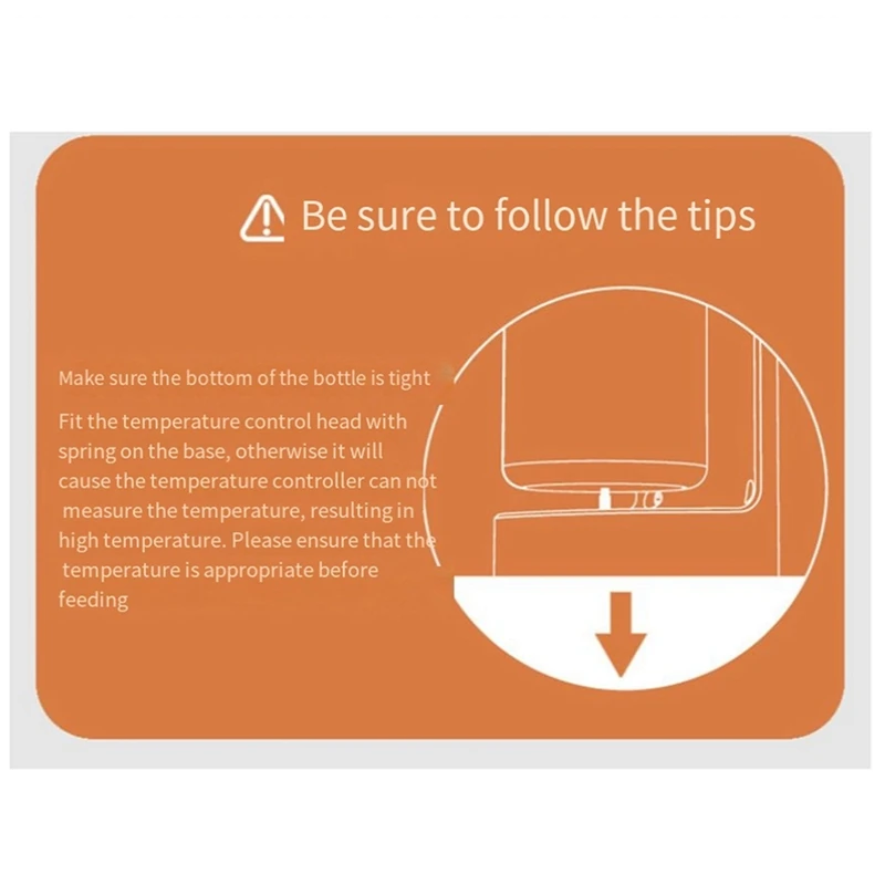 سخان زجاجة الطفل المحمول ، عرض درجة الحرارة ، ضوء الليل ، سترة التدفئة ، 6 مستويات التكيف ، 6000 أمبير في الساعة