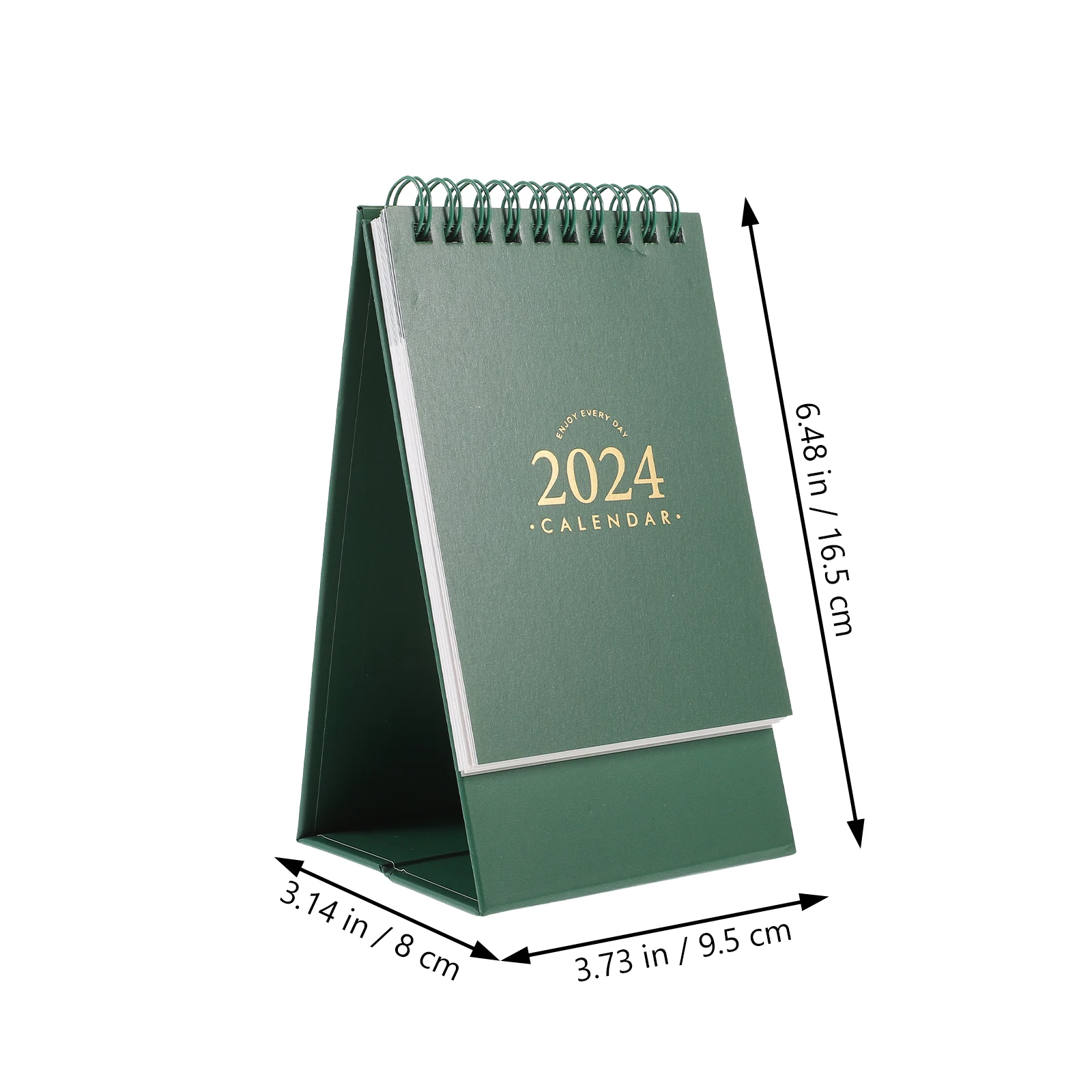 

Calendar Desk Office Table Decoration Desktop Planner Green for Small