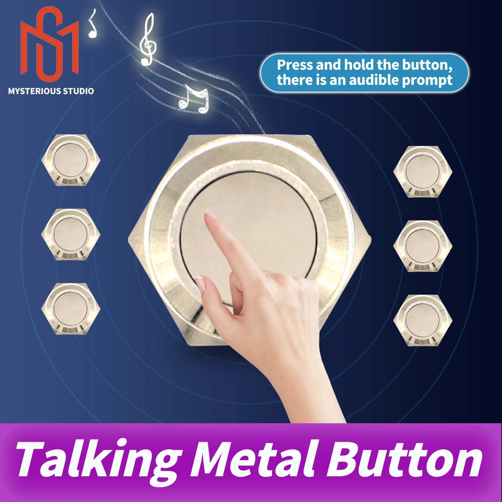 

Escape Room Prop Talking Metal Buttons Figure Out The Correct Sequence Via Continuous Attempts And Sound Tip Charmber Game