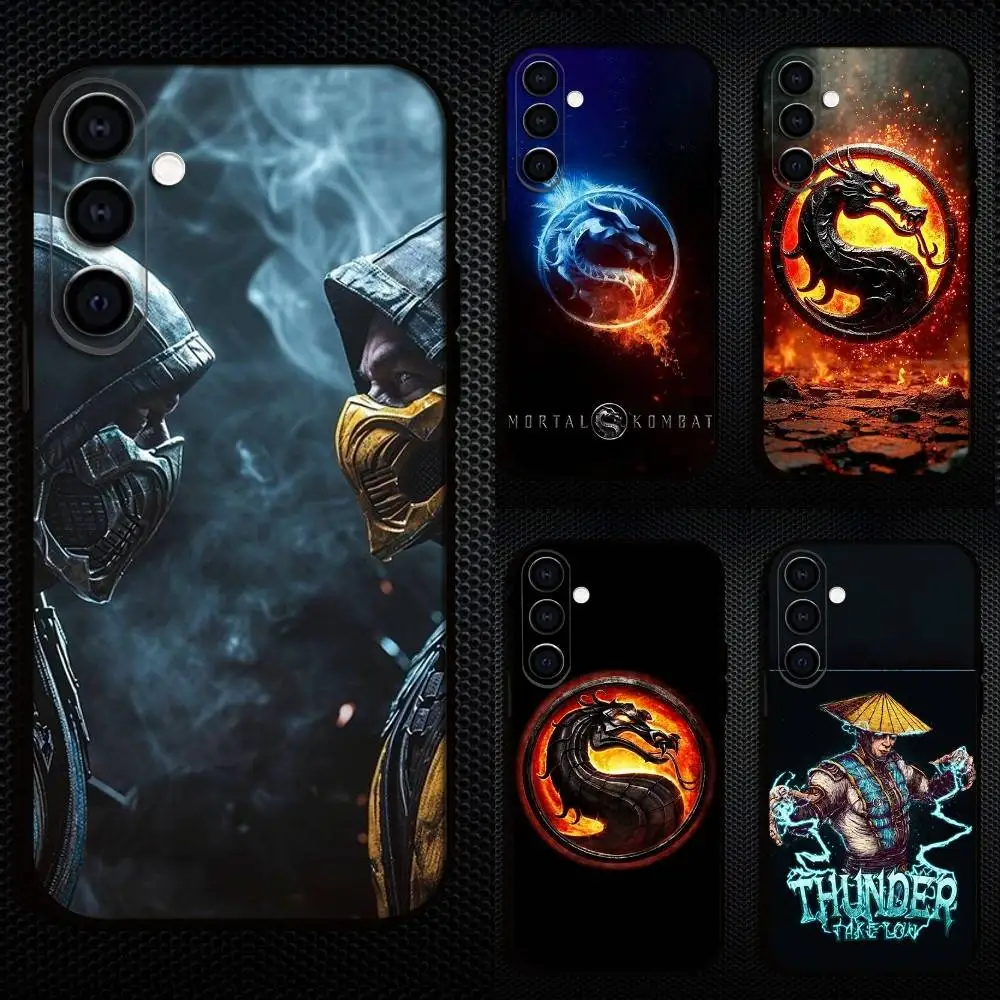

M-Mortal K-Kombat Game Phone Case For Samsung Galaxy A73,A72,A71,A70,A53,A52,A51,Others Soft Black Cover