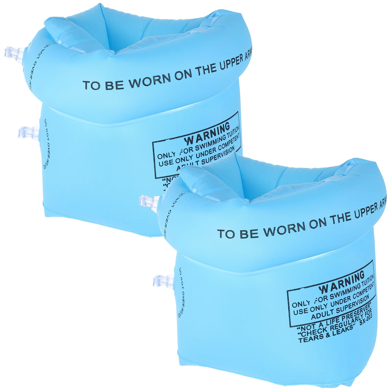 

1Pair Inflatable Arm Floats Pool Floaties for Adults Swimming Supplies Brightly Colored Durable PVC Material Easy to Use and