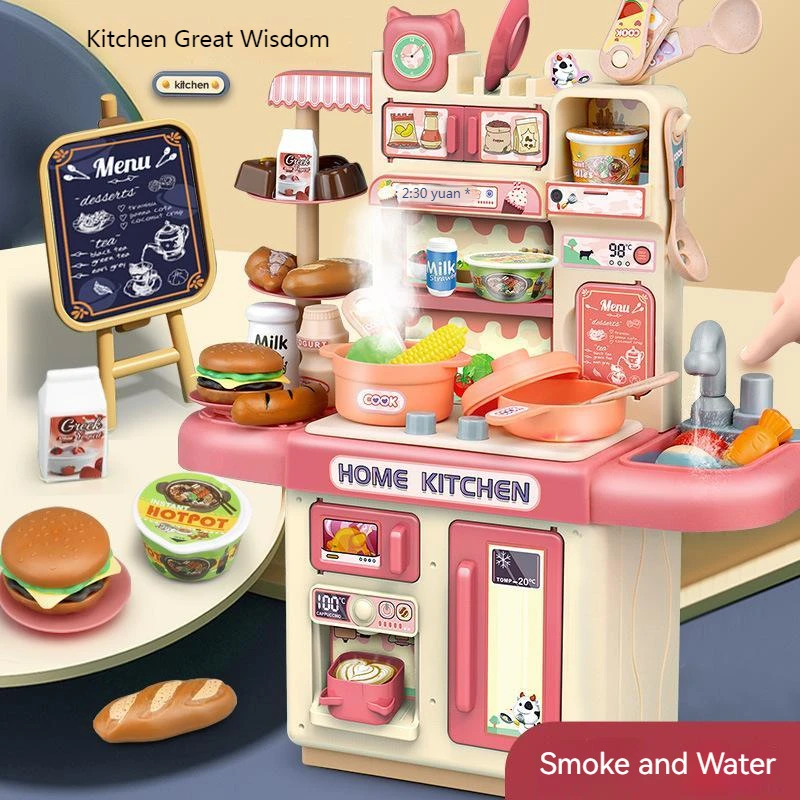 Jouets de cuisine de simulation pour enfants, maison de jeu, ensemble de cuisine pour garçons et filles, mini ustensiles de cuisine pour bébé, cadeaux de Noël