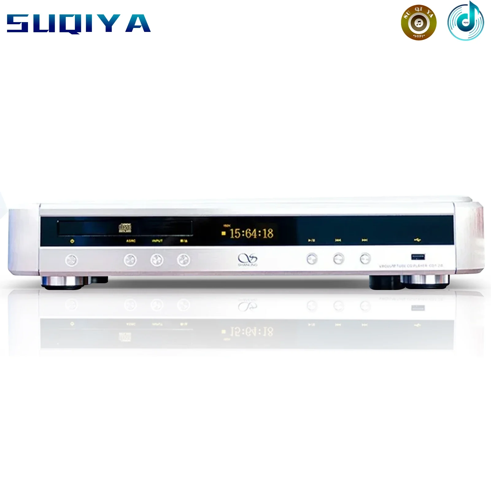 

SHANLING 2020 Latest CD1.2A Tube CD Player HIFI EXQUIS USB DAC Bluetooth 5.0 Media Reader CD1.2 Turntable