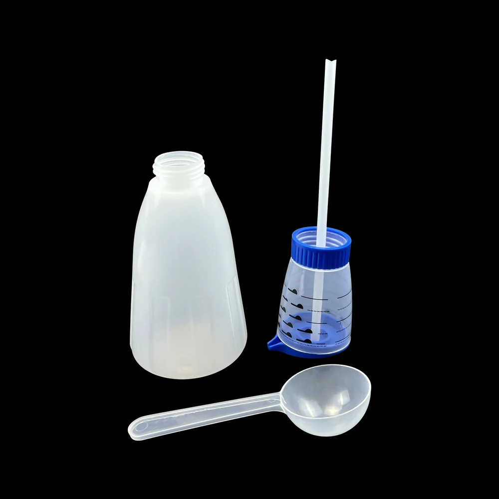 Dental Mixing Cups Bowl Measuring Bottle Alginate Impression Material Oral Stirring Kettle Spatula Stick Dentist Powder-Liquid