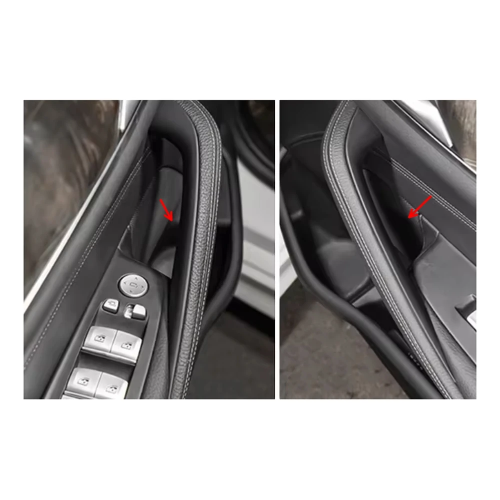 車のインナードアハンドルパネルアームレストカバー内側 BMW 5 シリーズ G30 G38 2018-2023