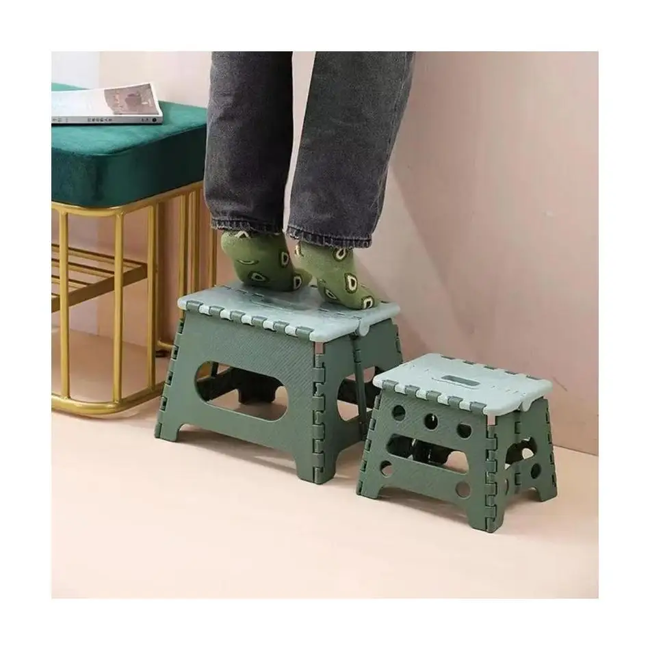 Outdoor Camping Garden Camping Kids And Adults Use Chair Seat Folding Step Stool Portable Chair Seat For Home Bathroom Kitchen image 6