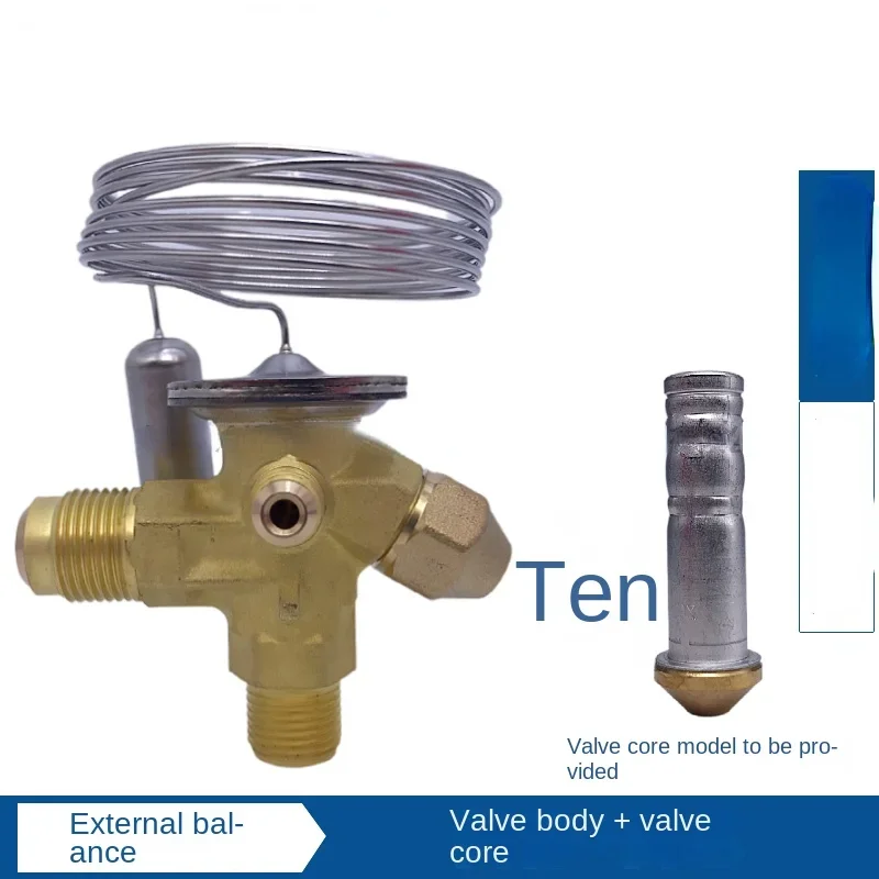 T2-TE2 Inner-Outer Balance R22-404A-134a Ice Maker Cold Storage Freezer Expansion Valve