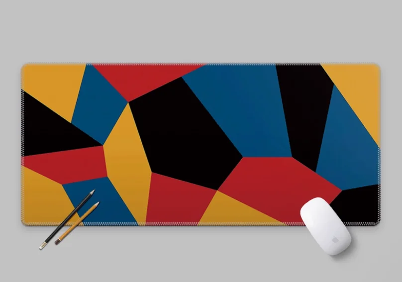 Gestalt Multicolour Deskmat Natural Rubber Laptop Office Anime Table Gamer Cool Big Accessories Kawaii Gaming Keyboard Computer