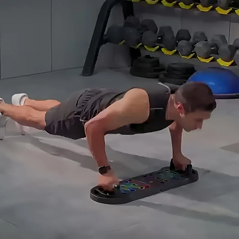 

Multifunctional Push-Up Board - Ergonomic, Non-Electric PP,Comfortable, Ideal for Fitness Enthusiasts, Home or Gym Exercise