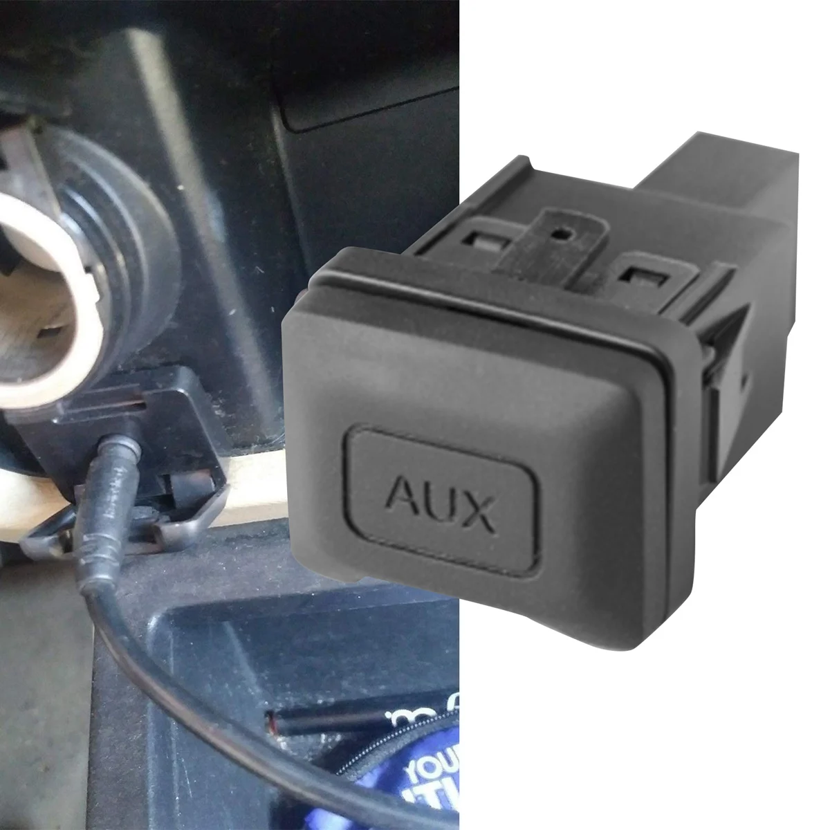 Wymiana portu pomocniczego dla Honda Civic 06-11 CRV 09-11 Acura MDX 08-09 Aux wejście Jack adapter Stereo 39112-SNA-A01