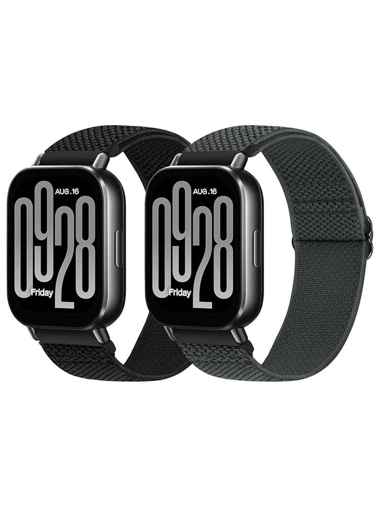 Band für Redmi Watch 5 Active/5 Lite Zubehör Ersatz-Handgelenkgürtel Elastisches Bohemia Nylon Correa-Armband Redmi Watch 5 Lite