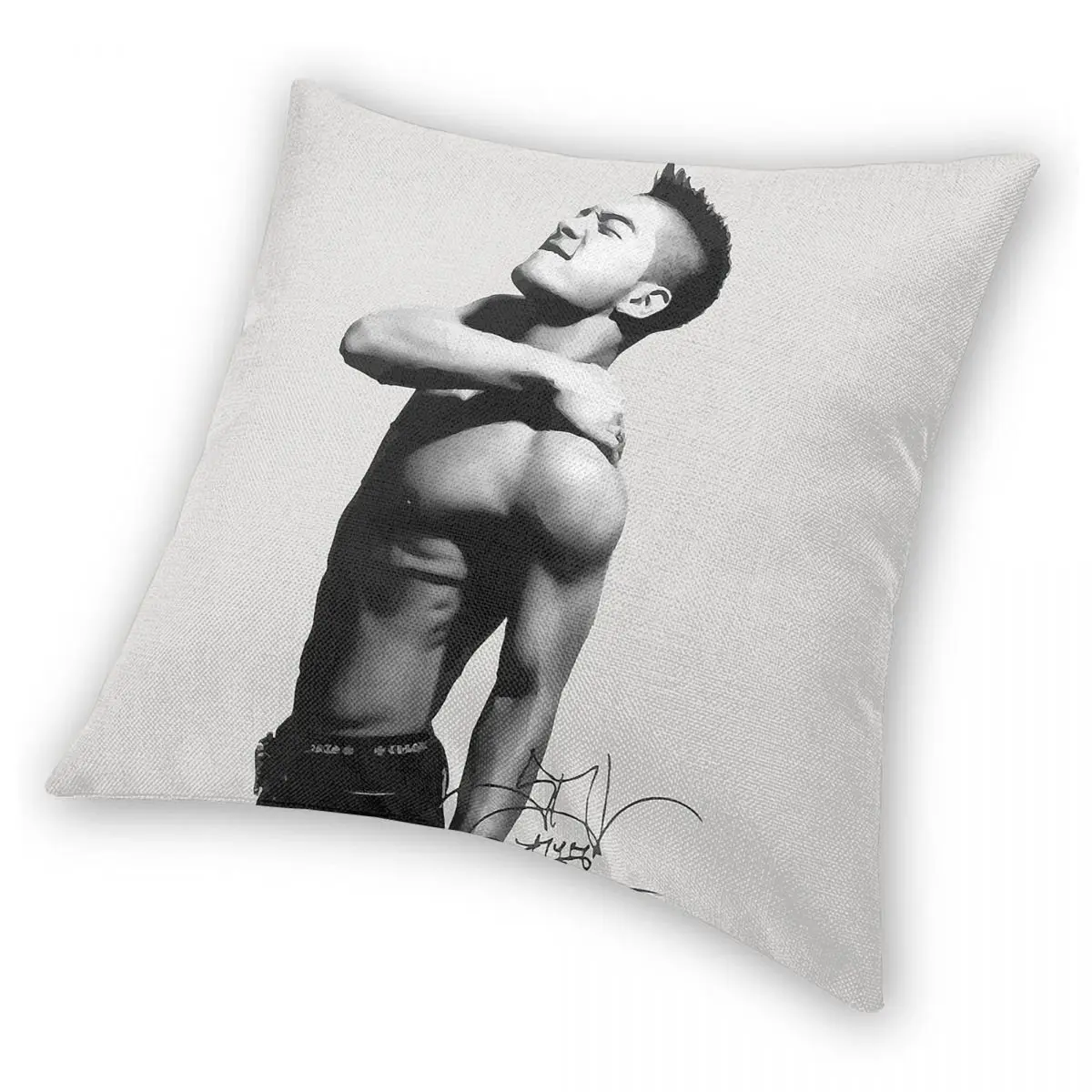 Sexy Taeyang With Hand Sign Square Pillowcase Polyester Linen Velvet Creative Decorative Pillow Case Sofa Seater Cushion Case - view 6