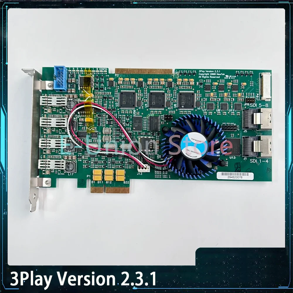 

NewTek 3Play Version 2.3.1 SDI Multimedia Control Card 294520076