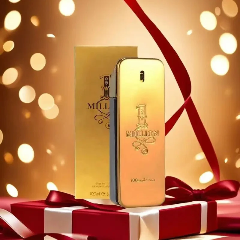 عطر جولد 1 مليون برفوم للرجال 3.4 أونصة، مناسب لجميع المناسبات، عطر يدوم طويلاً، هدية مثالية لجميع القديسين