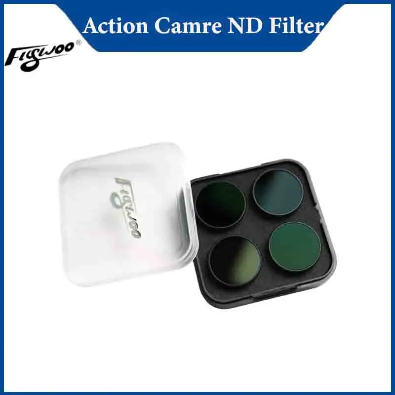 Flywoo Action Camre ND Filter Set For Flywoo GP9 /GP10 /GP11/GP12 / SMO / Naked Gopro 6/7 Acessorios RC