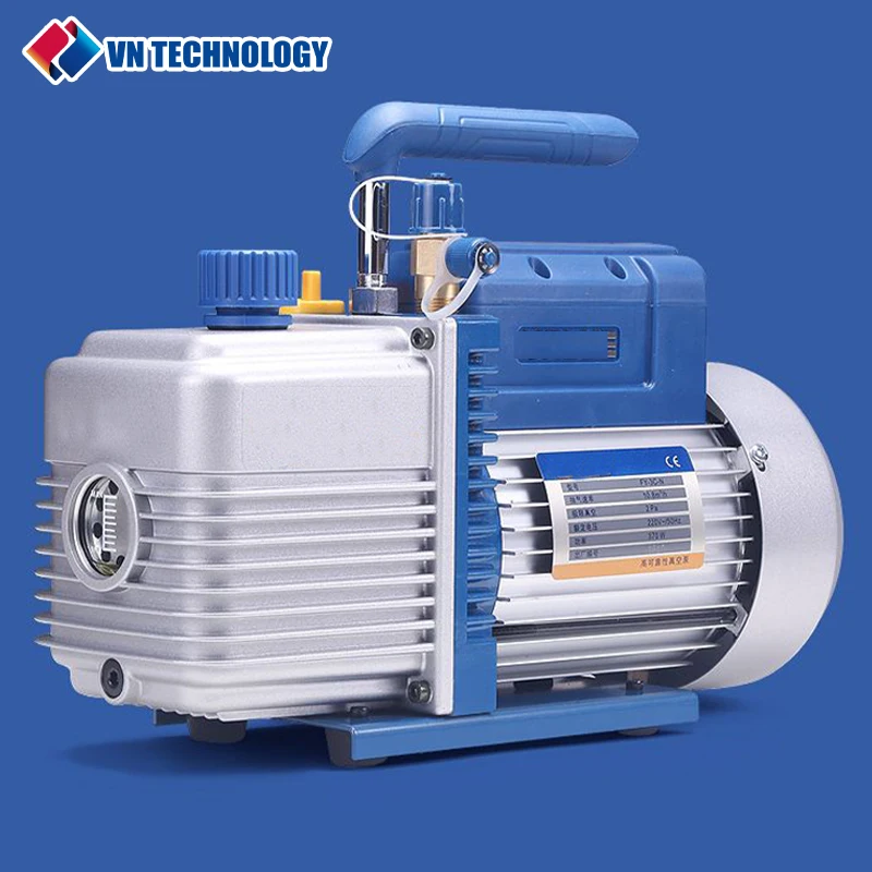 VNTECH Refrigerant Vacuum Pump Air inlet Refrigeration for Car Household Air Conditioning 220V Refrigeration Repair Tools