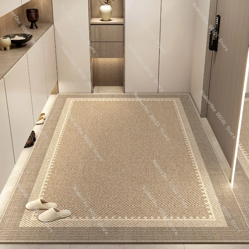 2026 Home Entrance Door Mat Non Slip Floor Rug Washable Entryway Carpet Luxury Hallway Foyer Foot Pad Household Front Doorway