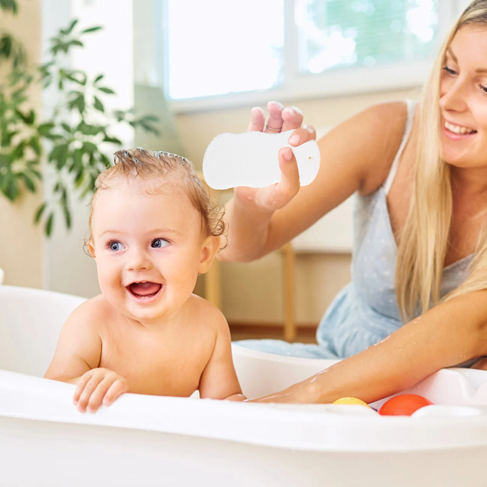 

2Pcs Sponge Bath Soft Supple Shower Sponge Bathing Scrubber Back Rubbing Supplies Bathing Towel Back Rubbing Sponges