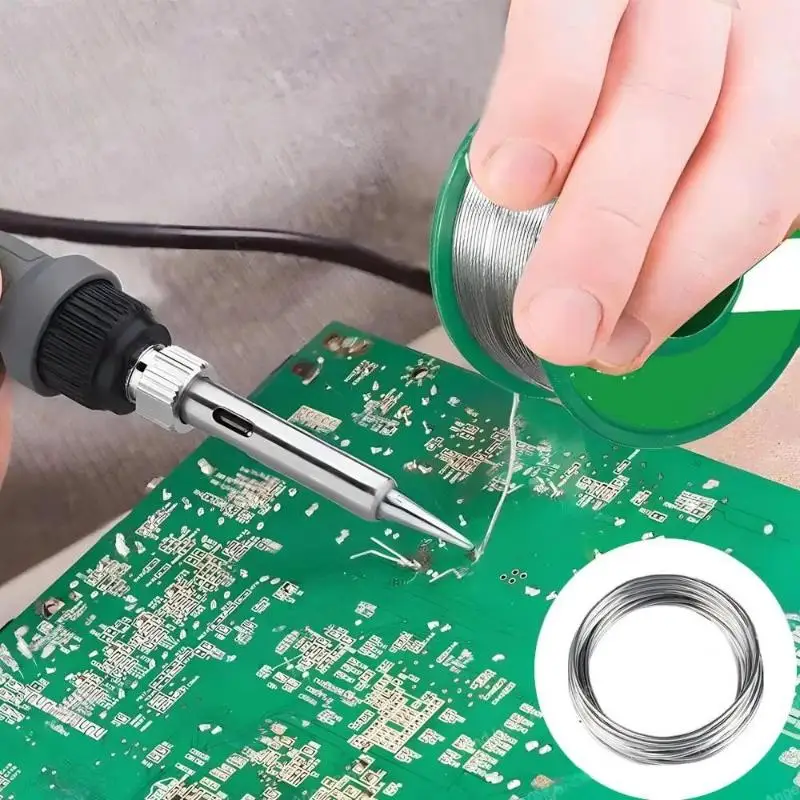 New 20g/30g Low Melting Point Lead-free Solder Wire Roll High Purity Environmental Solder Wire Tin Core Tin For Welding