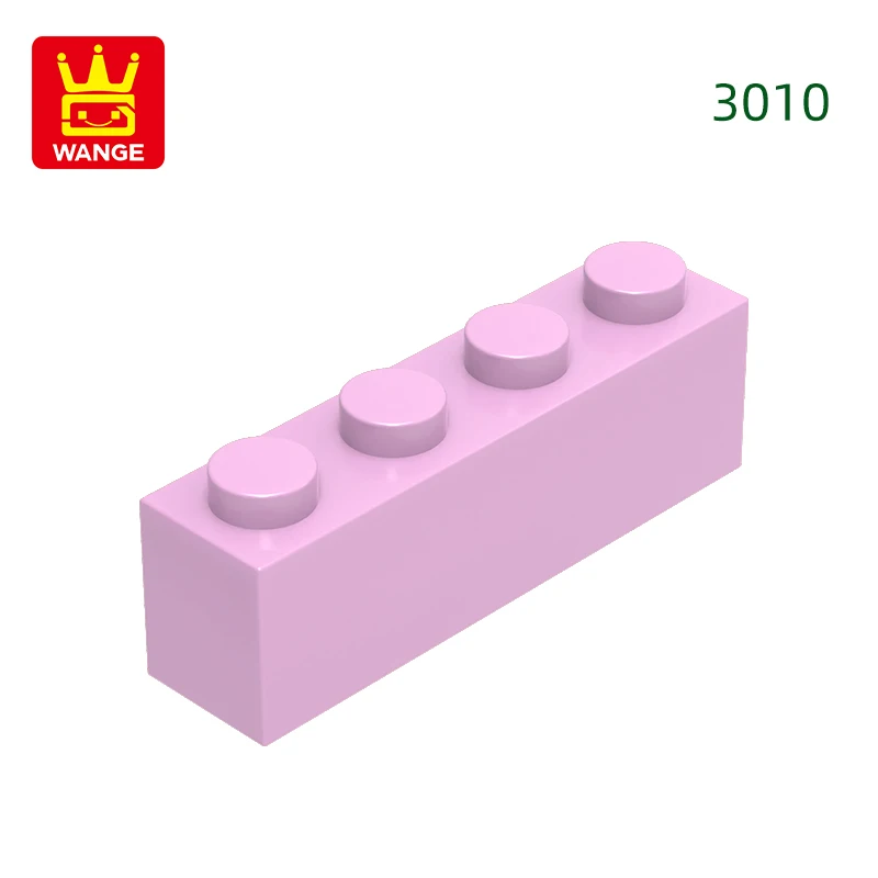 Wange 67 stks/partij 3010 1x4 Basic Bouwstenen Moc Onderdelen Compatibel met Bricks DIY Kinderen Speelgoed Montage gift Opbergdoos - afbeelding 1