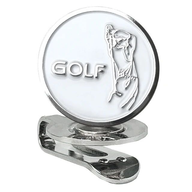 Marker do piłek golfowych z magnetycznym klipsem na kapelusz Humanoidalny wzór Zabawne wspaniałe prezenty golfowe Akcesoria golfowe dla mężczyzn Kobiety Golfistów Unikalne