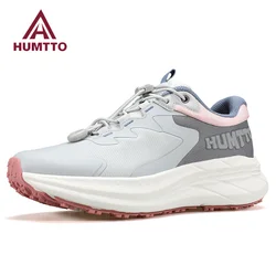 HUMTTO Marathon Running Shoes Black Trainers Woman Breathable Ladies Sneakers for Women Luksusowe designerskie damskie buty sportowe na siłownię