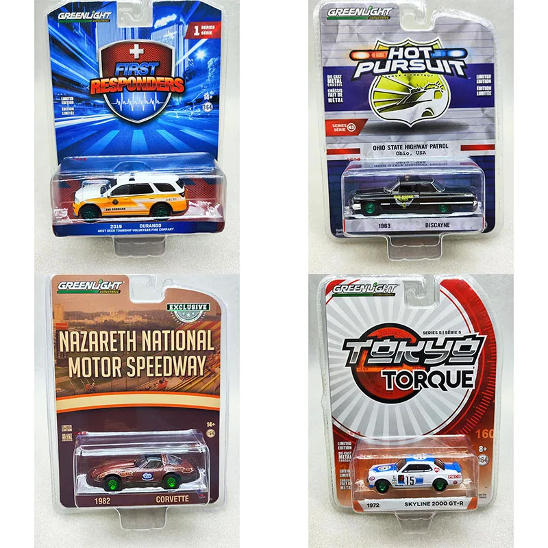 

Greenlight 1:64 Durango Hot Tracking 43 Skyline Ram ProMaster Green Machine Series Alloy Die Casting Model Collect Ornaments
