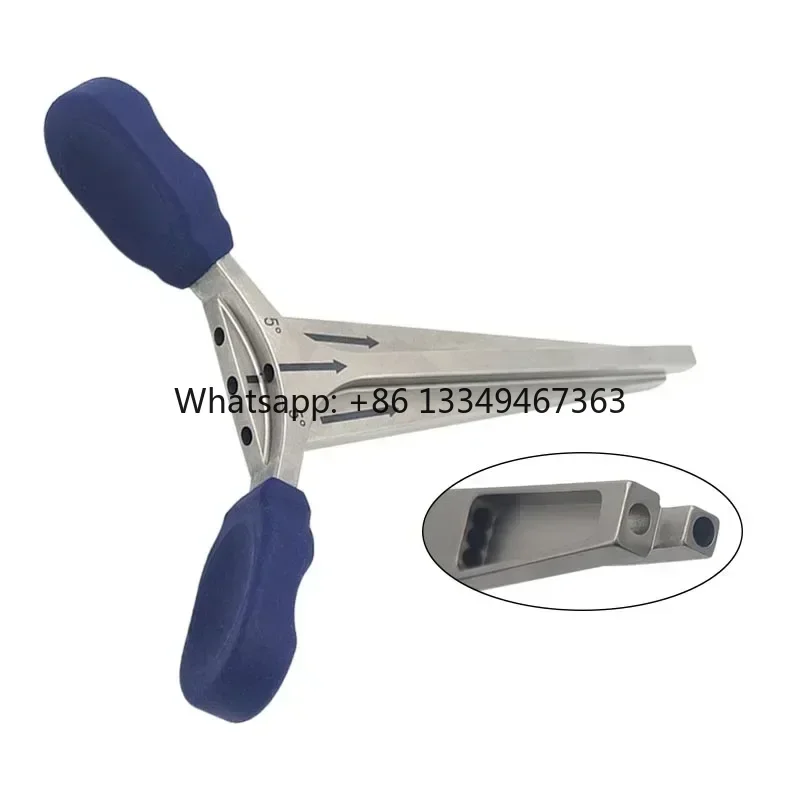 

Stainless Steel Adjustable Positioner Medical Femoro Tibial Positioner Orthotic Veterinary Instrument pet