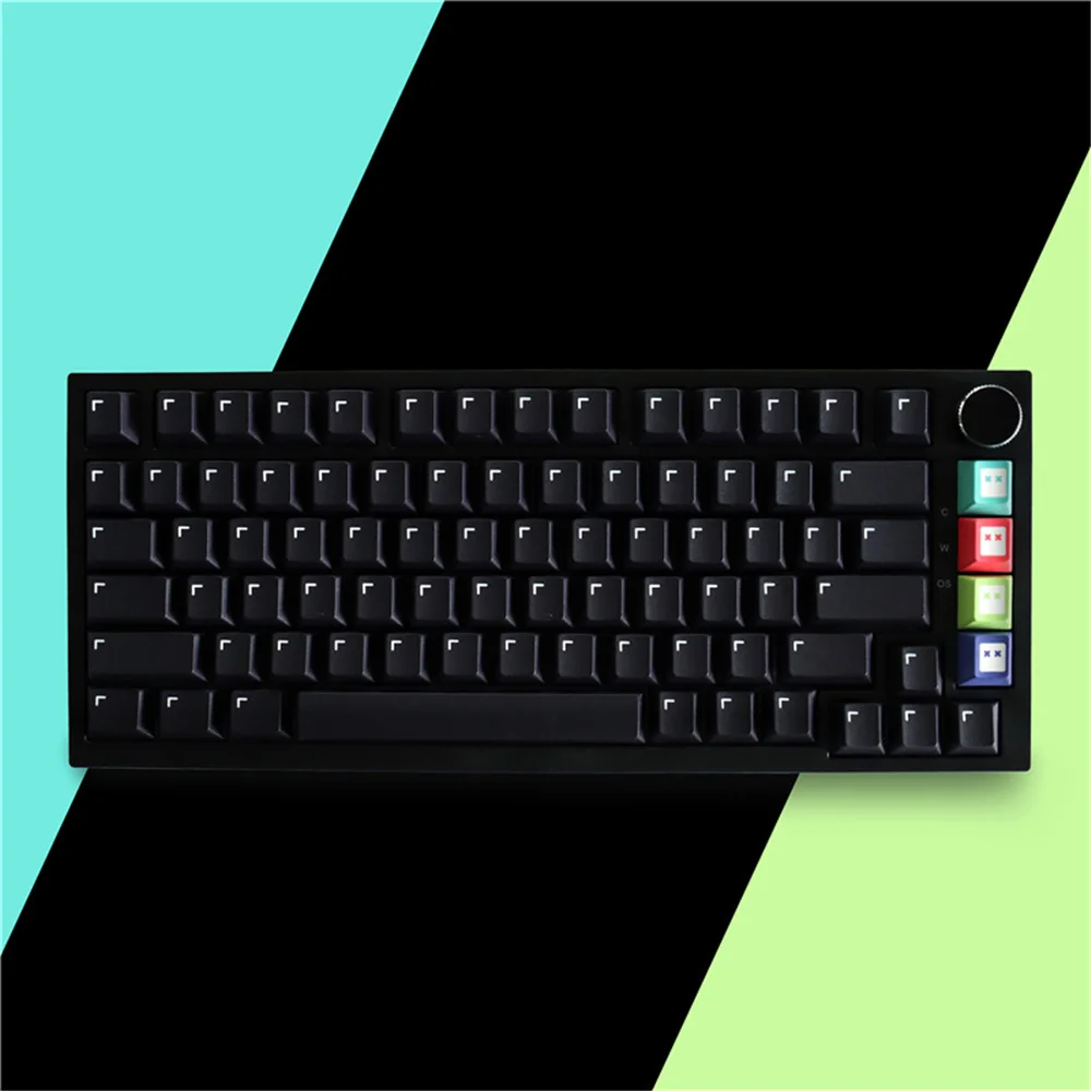 

Колпачки для клавиш Cherry Profile Minimalis Pixel Dye Sub PBT, эргономичный дизайн, 129 клавиш для механической клавиатуры 61/64/104/108 Mx Switch