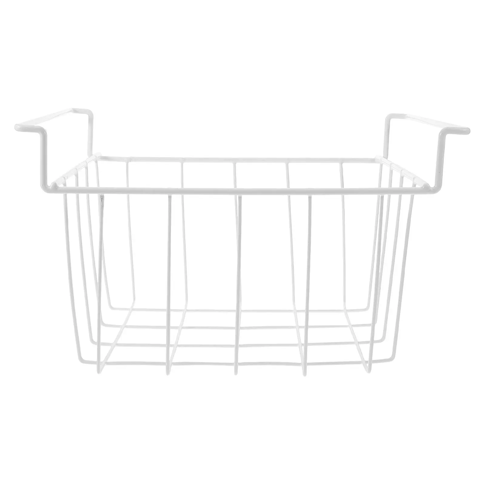 Freezer Compartment Organizer Wire Basket Hanging Rack Space-Saving Bin Storage Cage for Upright Chest Freezers Efficient