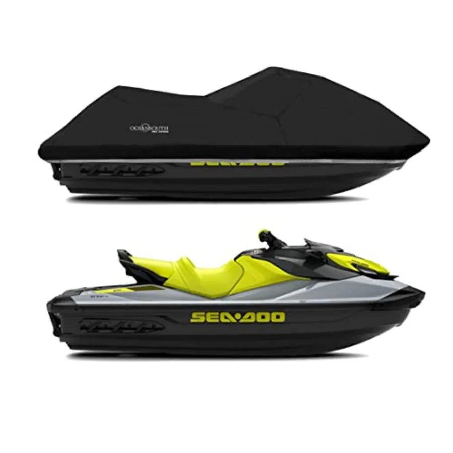 

Full Custom Fit Cover for SeaDoo PWC GTI SE 170 Watercraft Protection Cover with Reinforced Straps and Waterproof Material for