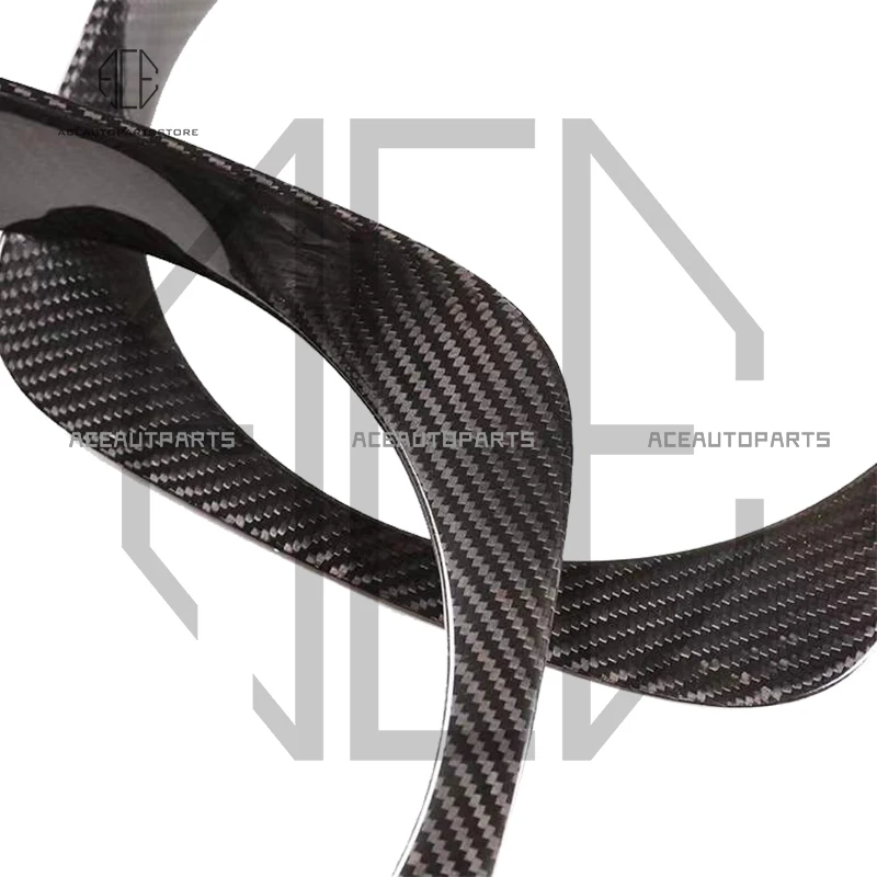 Nuevos exteriores de coche, material de fibra de carbono real, cubierta de marco de faro, embellecedor para Mercedes Benz g clase w464 G63 2019-2022