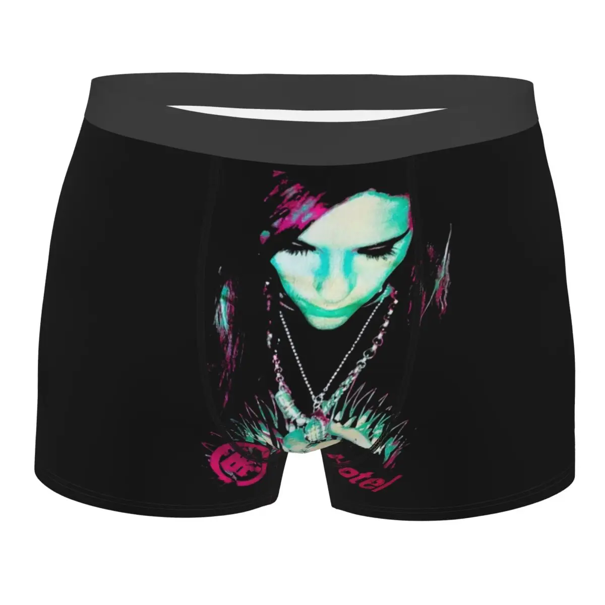 Мужские боксерские шорты Tokio Hotel Heavy Metal Pop Rock с 3D-принтом, дышащее мужское нижнее белье, трусы-брифы