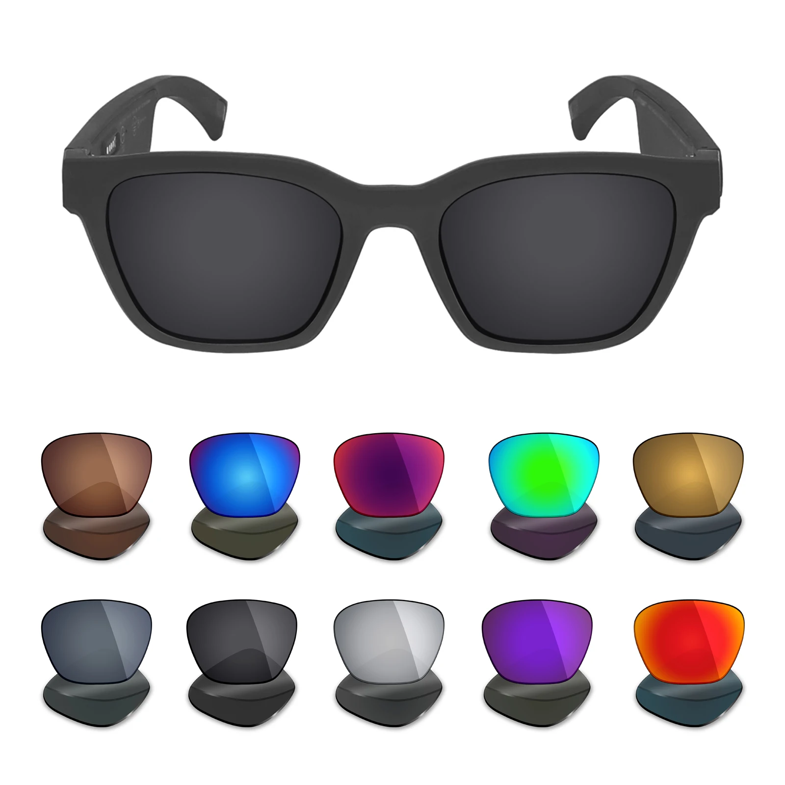 ezoptix123 Polarized Lenses Replacement Compatible with Bose Alto M/L BMD0006 Sunglasses