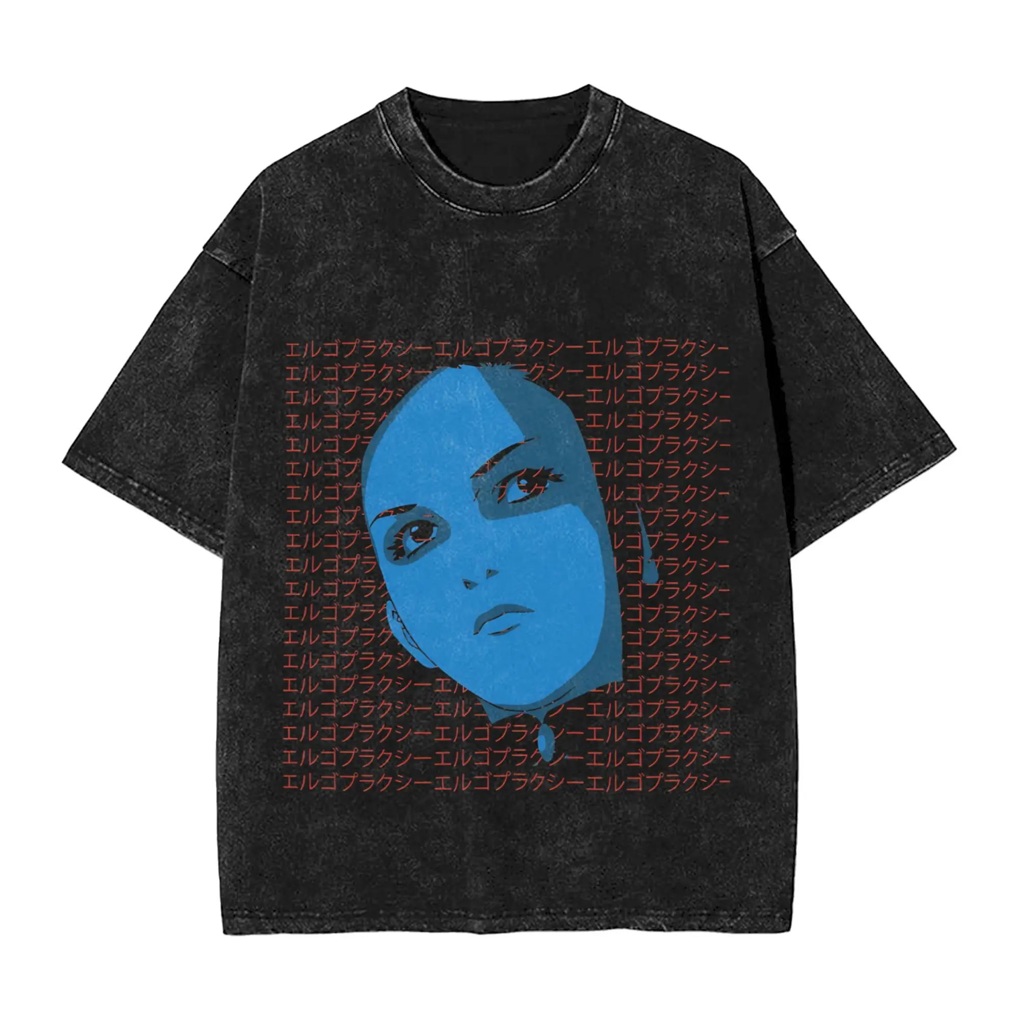 Ergo Proxy  T-Shirts for Men  Novelty Cotton Tees Crewneck Short Sleeve T Shirt Printed Tops