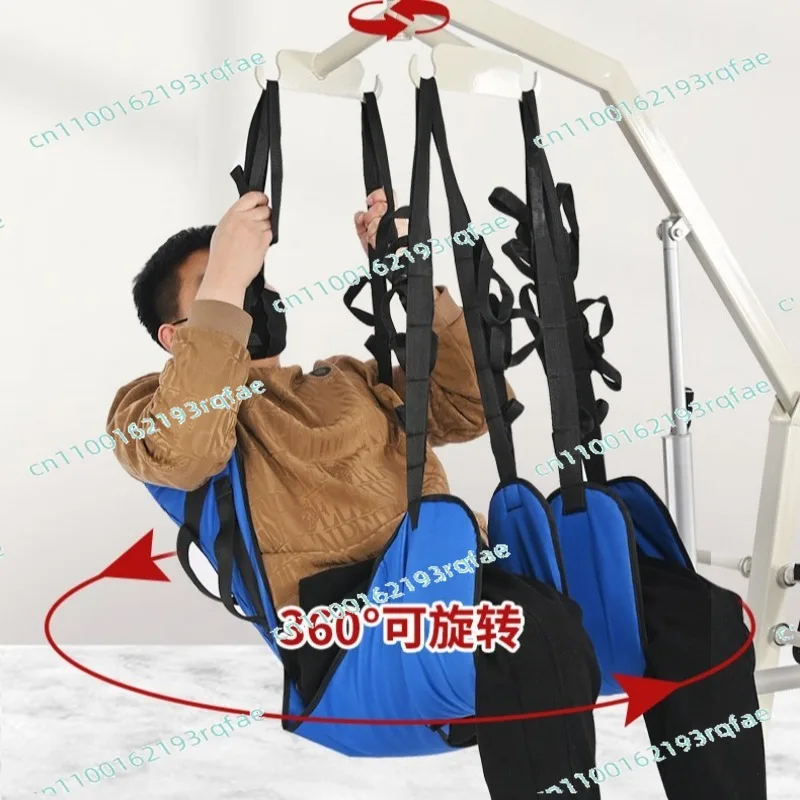 For Bathroom/Toilet, Home Care for Disabled  Elderly Patient Transfer Lift - Manual Hydraulic Hoist