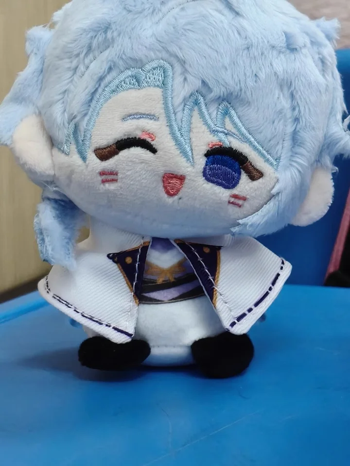 Genshin Impact Portachiavi in peluche Wriothesley Neuvillette Kaveh Xiao Furina Lyney Arlecchino Bambole da gioco Ciondolo borsa Regali