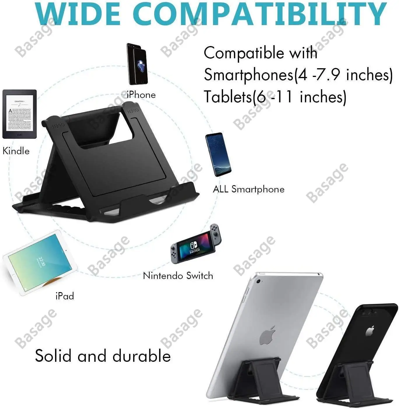 Table Adjustable Phone Holder Bracket Desktop Stand For ipad iPhone Samsung Xiaomi Huawei Folding Universal Mobile Phone Stand