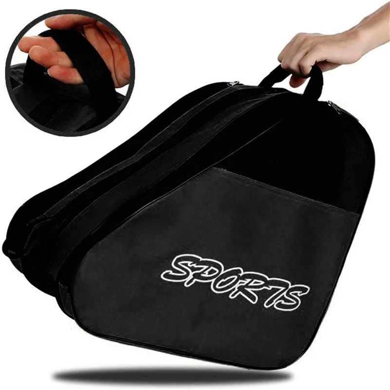 Portable Roller Skates Bag Ice Skating Bag Large Capacity Breathable Kids Inline Skates Bag Skates Storage Bag Skating Shoes Bag