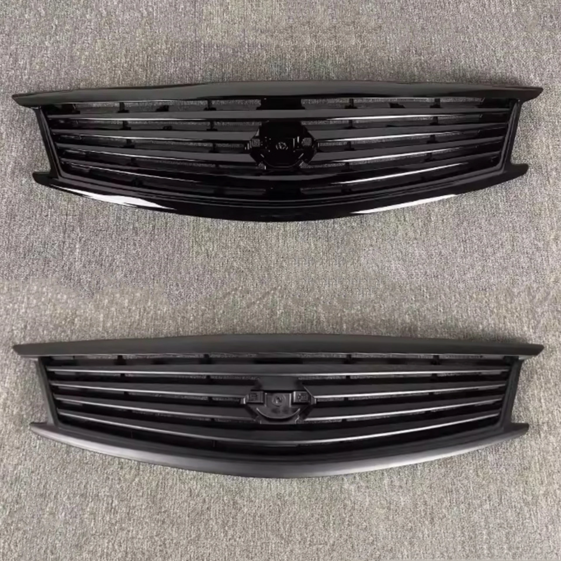 Body Kit Matte Black Grille Mask for Infiniti G25 G37 Convert Front Bumper Net Radiator Grill Car Accessories