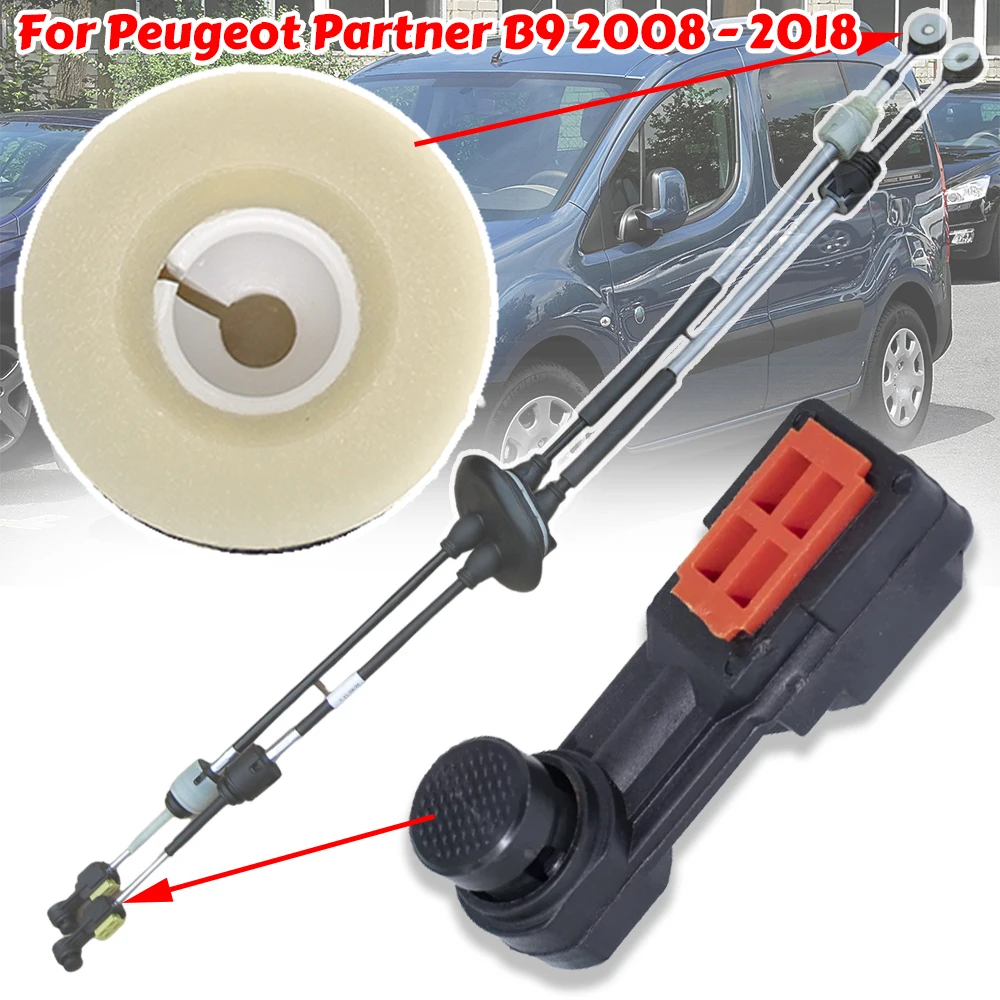 

Manual Gear Shift Cable Shifter Selector Collet Lever Linkage End Pivot Bushing Fix For Peugeot Partner B9 2008 2009 2010- 2018