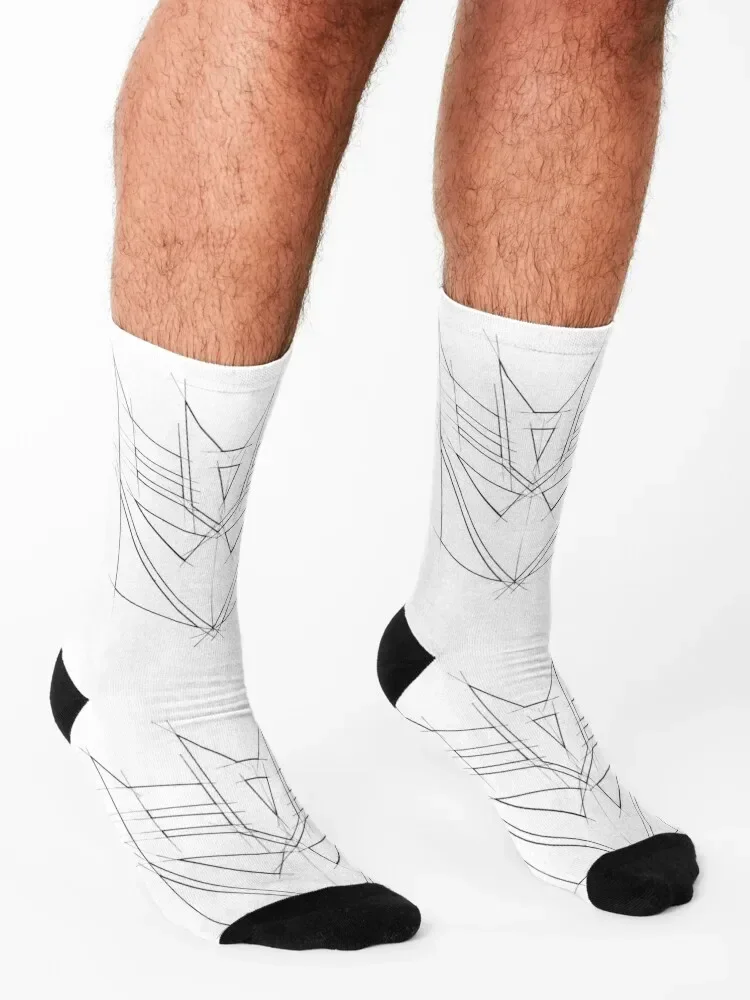 Decepticon-Chaussettes chauffantes avec logo pour hommes et femmes, marque de créateur, chaussettes de luxe