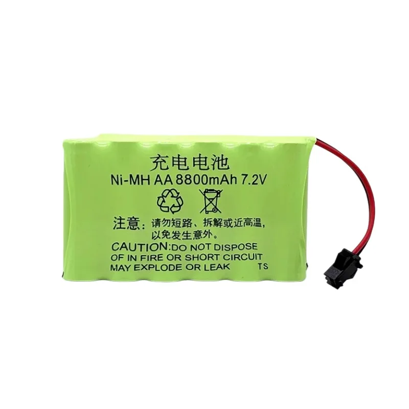 2PCS Large capacity AAA battery 3.6v, 8.4v, 6v, 7.2V remote control car battery pack 8800mAh car toy battery