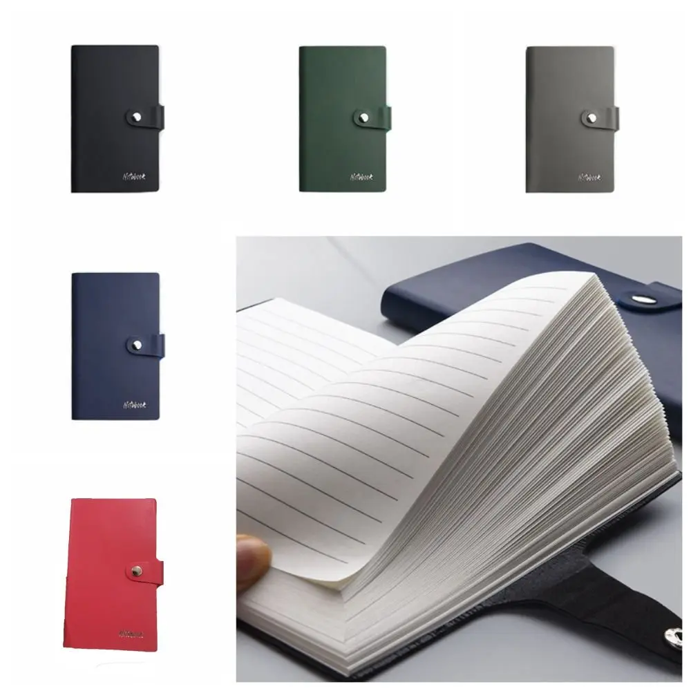 Memo Tagebuch Planer A7 Mini Notebook Scrapbooking Agenda Organizer Tasche Notizblock Wort Buch PU Cover Tagebuch Notebook